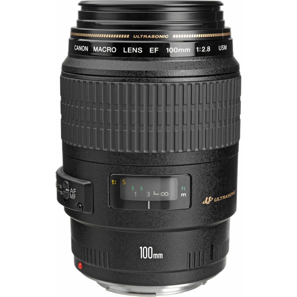 Canon EF 100mm f/2.8 Macro USM lens - Grade 8