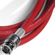 Cancare HD-SDI Video Coaxial Cable 1' BNC - BNC red - Grade 10