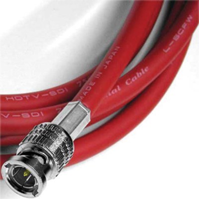 Cancare HD-SDI Video Coaxial Cable 10' BNC - BNC red - Grade 10