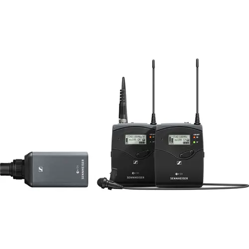 Sennheiser EW 100P G4 Camera-Mount Wireless Omni Lav Microphone B (626-558 MHz)+ pelican case - Grade 9