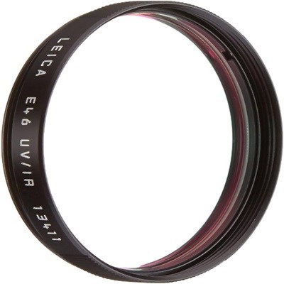 Leica 46mm UV/IR filter black Grade 9