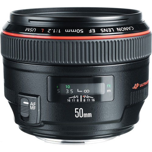 Canon EF 50mm f/1.2 L USM Lens - Grade 9