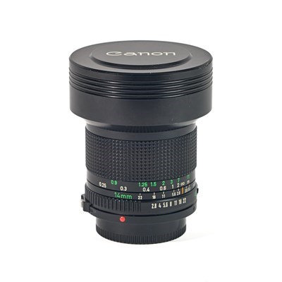 Canon FD 14mm f/2.8 L lens - Grade 8
