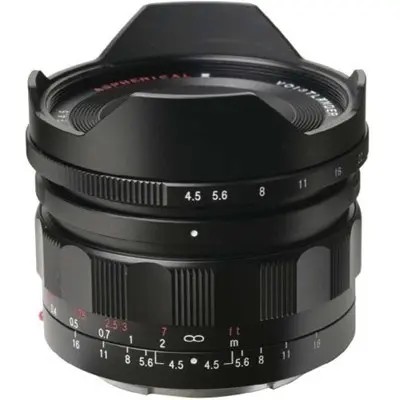 Voigtlander 15mm f/4.5 Super-Wide Heliar III ASPH Lens: Sony FE - Grade 9