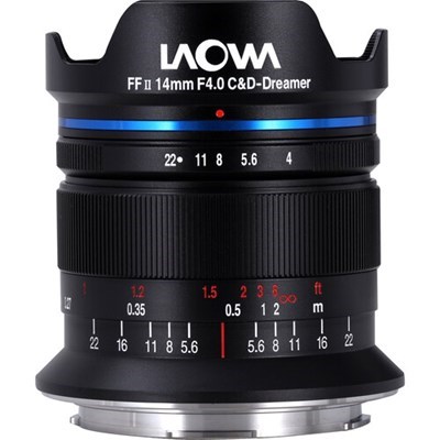 Laowa (Venus Optics) 14mm f/4 FFC&D Dreamer L lens w/- filter holder - Grade 10