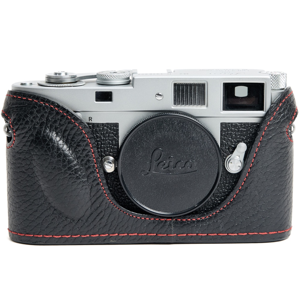 Leica M2-R Body (KS-15 civilian ver.) w/- Leicatime Half Case(circa 1969) Grade 9