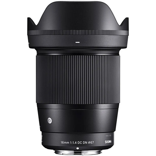 Sigma 16mm f/1.4 DC DN Contemporary Lens: Canon RF-S