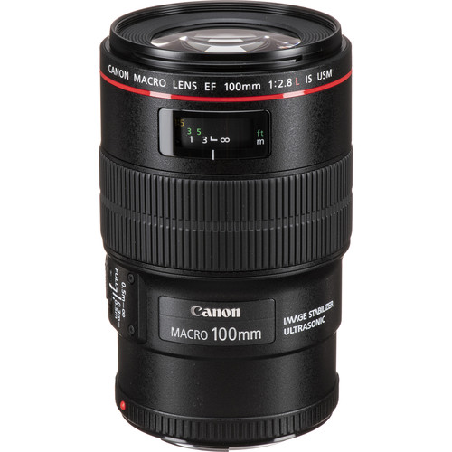 Canon EF 100mm f/2.8L IS USM Macro Lens - Grade 9