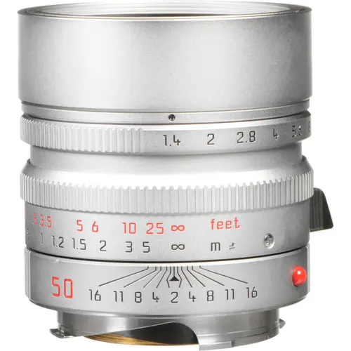 Leica 50mm F/1.4 Summilux-M ASPH lens Silver 