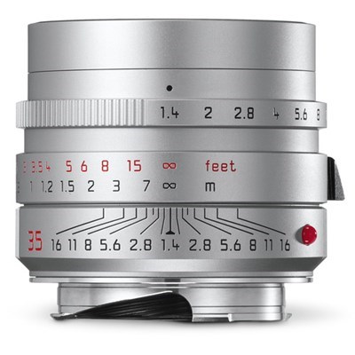 Leica 35mm f/1.4 Summilux-M ASPH Lens - Silver Grade 8