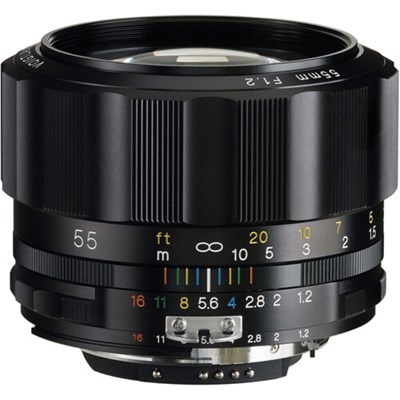 Voigtlander 55mm f/1.2 SL-II NOKTON Nikon F Grade 9