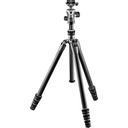 Gitzo GK1545T-82TQD Traveler Series 1 Carbon Fibre 4-Sect Tripod + Center Ball Head - Grade 9