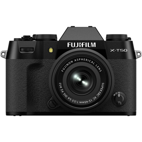 Fujifilm X-T50 Black + 15-45mm f/3.5-5.6 OIS PZ lens