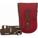 Billingham TEN-16 - Burgundy Canvas and Chocolate Leather