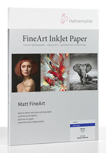 Hahnemühle A2 Photo Rag Metallic 340gsm (25 Sheets)