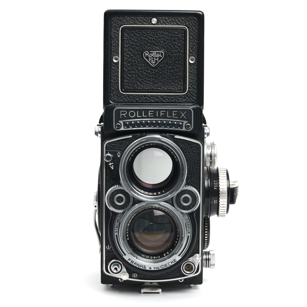 Rolleiflex 2.8F type 1 Planar (CLA'd, lightmeter not functional) Grade 8