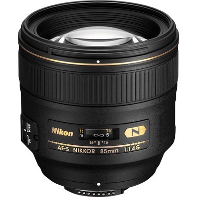 SH Nikon Nikkor AF-S 85mm f/1.4G Lens -Grade 8