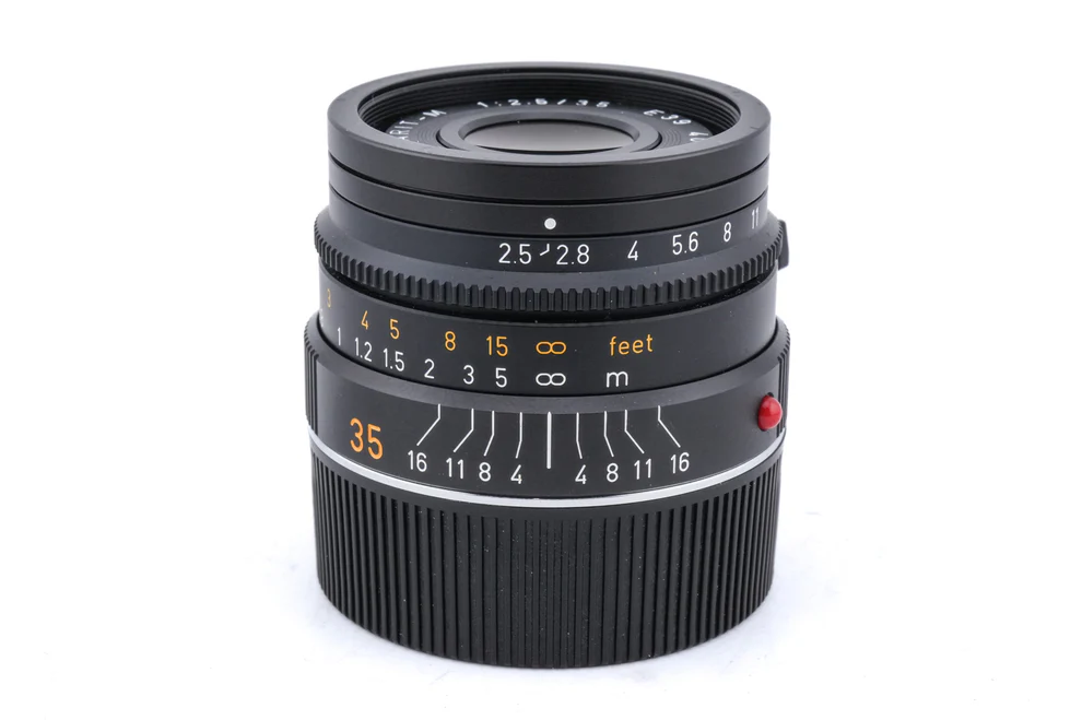 Leica 35mm f/2.5 Summarit-M Lens Black - Grade 10