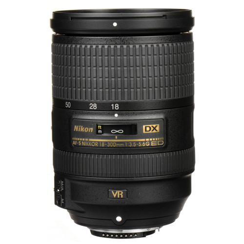 Nikon AF-S Nikkor 18-300mm f/3.5-5.6 G ED DX Lens - Grade 8