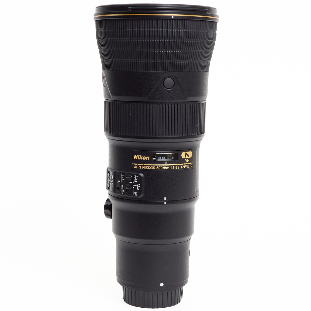 Nikon AF-S 500mm f/5.6E PF ED VR Lens - Grade 9 +