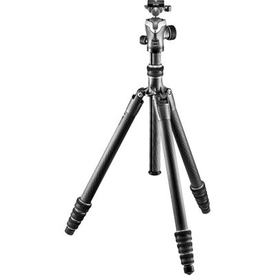 Gitzo GT2545T-82QD Traveler Ser.2 Carbon Fibre 4-Sec Tripod + Ball Head - Grade 8