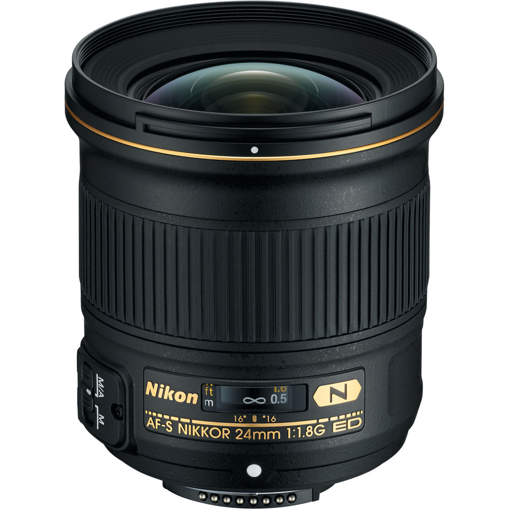 Nikon AF-S 24mm f/1.8G Lens - Grade 8