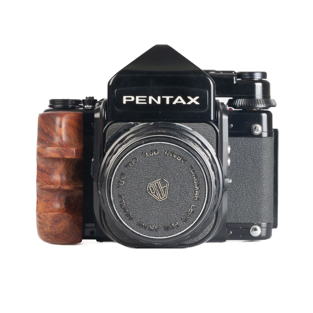 Pentax 67 w/- metered prism + lenses Kit - Grade 8