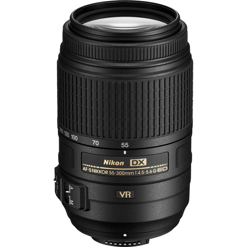 Nikon AF-S 55-300mm f/4.5-5.6 G ED DX Lens - Grade 8