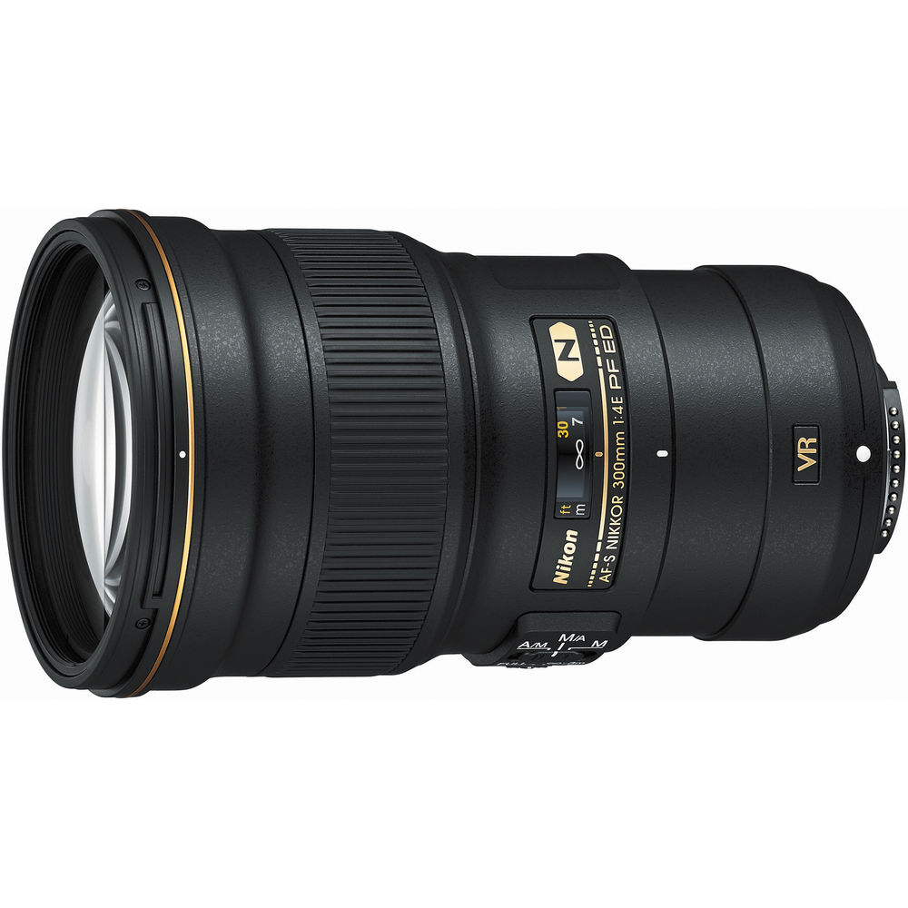 Nikon AF-S 300mm f/4E PF ED VR lens - Grade 8 