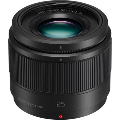 Panasonic 25mm f/1.7 G ASPH Lumix Lens Black - Grade 8