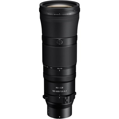 Rental Nikon Nikkor Z FX 180-600mm f/5.6-6.3 VR Lens