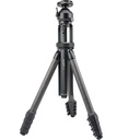 Heipi Vision 3-IN-1 Carbon Fibre Travel Tripod - Twist Quick Release