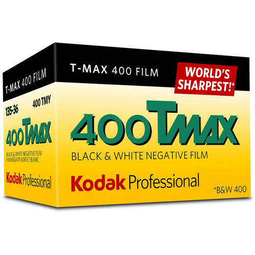 Kodak T-Max 400 B+W Negative Film 35mm 36exp