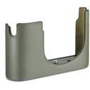 Leica Q3 Halfcase Leather - Olive Green - Grade 9
