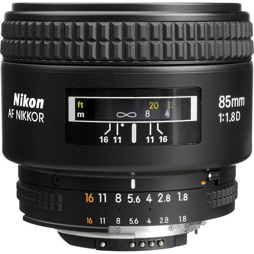Nikon AF 85mm f/1.8 D Lens - Grade 7