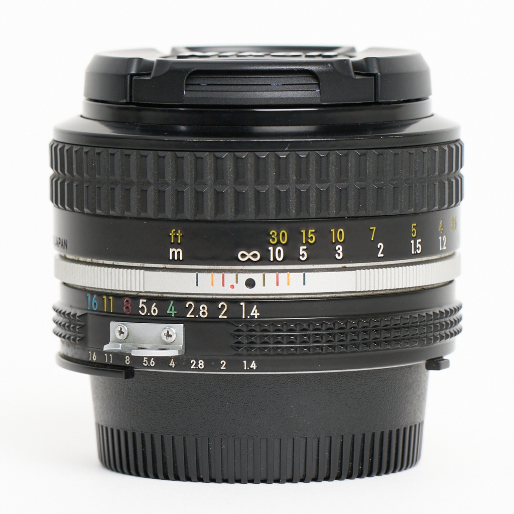 Nikon FE Silver + AI 50mm f/1.4 Lens - Grade 8