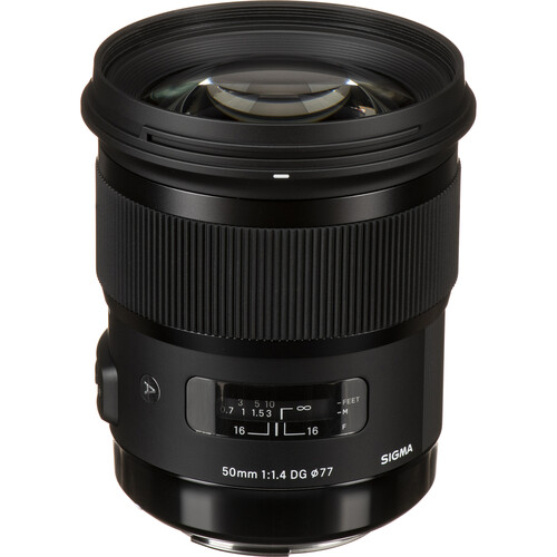 Sigma 50mm f/1.4 DG HSM "A" lens: Canon EF - Grade 8