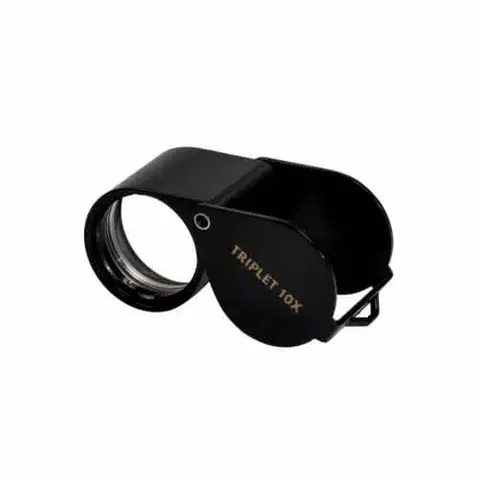 Kite Optics Foldable Loupe Triplet 10x (Black)