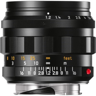 Leica 50mm f/1.2 Noctilux-M ASPH Lens Anodized Finish - Grade 9