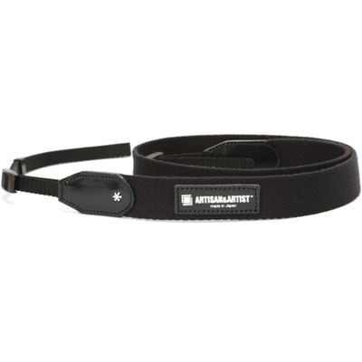 Artisan & Artist ACAM-110A Slim Tape Strap Black - Grade 8