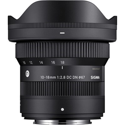 Sigma 10-18mm f/2.8 DC DN Contemporary Lens: Fuji-X - Grade 10