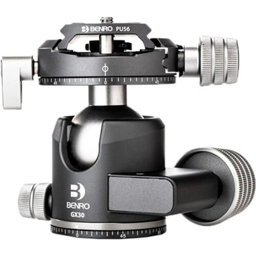 Benro GX30 Three Series Arca-Swiss Style Low Profile Aluminum Ballhead - Grade 7