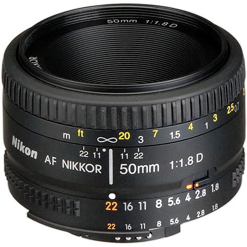 Nikon AF 50mm f/1.8D - Grade 9