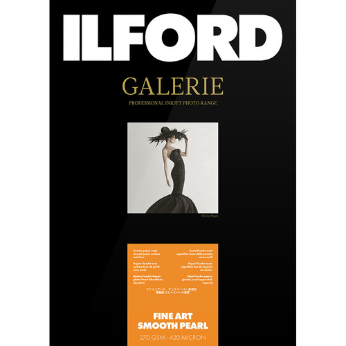 Ilford 6x4 Galerie Fine Art Smooth Pearl 270gsm (50 Sheets)