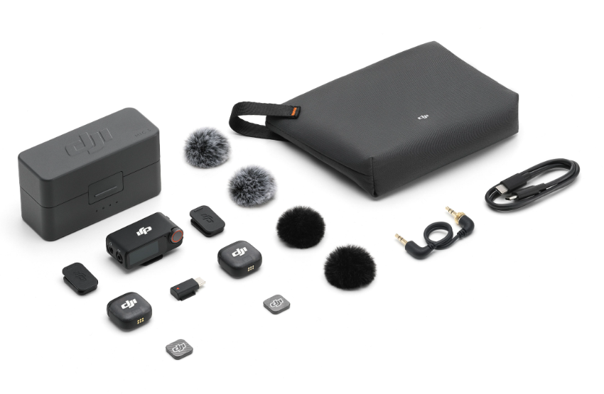 DJI Mic-3 (2TX + 1RX + Charging Case) 