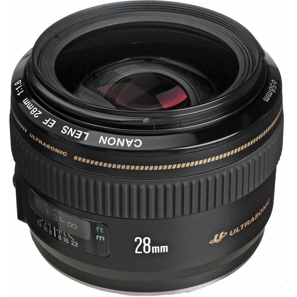 Canon EF 28mm f/1.8 USM lens - Grade 8