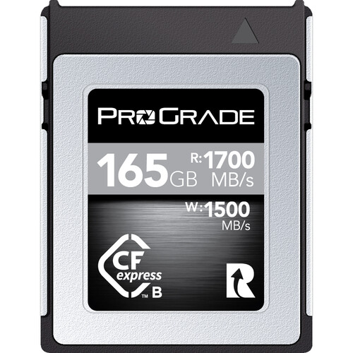 ProGrade Digital 165GB CFexpress 2.0 Type B Cobalt Memory Card - Grade 8 