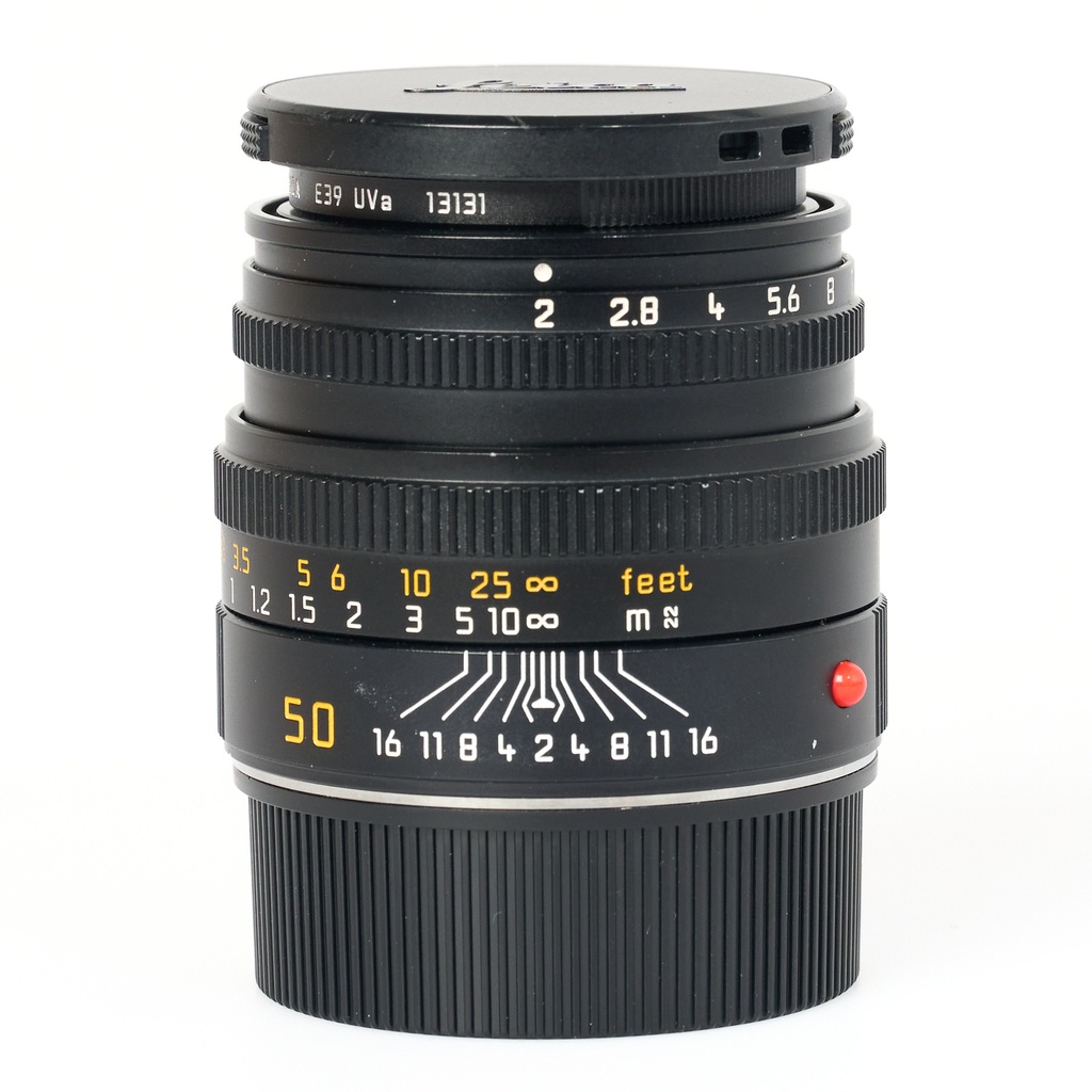 Leica 50mm f/2 Summicron-M Lens - Grade 8