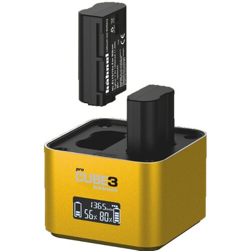 Hahnel ProCube 3 Charger: Nikon EN-EL14, EN-EL15, and EN-EL25
