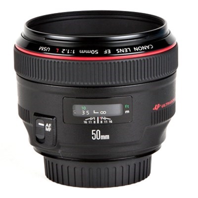Canon EF 50mm f/1.2 L USM Lens - Grade 8